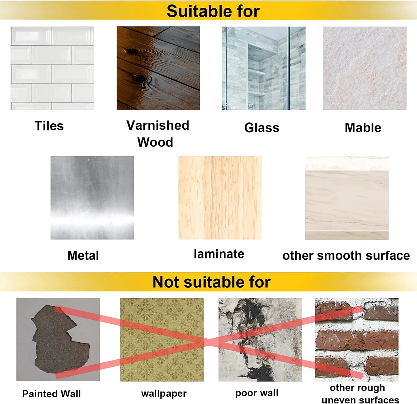 Strong Adhesive Screw Hooks for Home, Kitchen, Bathroom – 10 Pcs