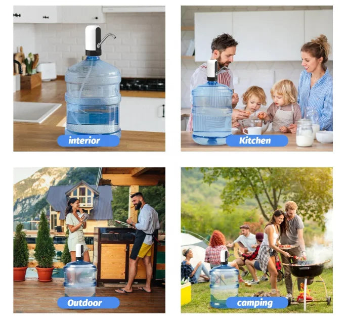 Portable USB Water Dispenser Pump for Home and Office